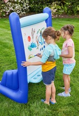 HearthSong Inflatable Easel with Paints