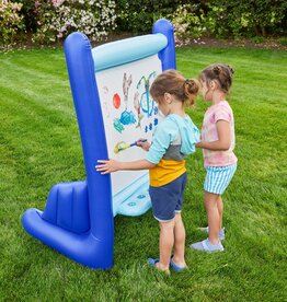 HearthSong Inflatable Easel with Paints