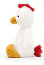 Jellycat Bashful Chicken Medium (Off-White)