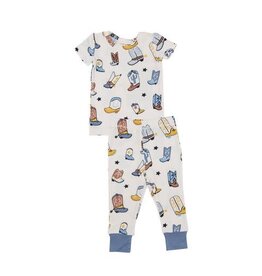 Angel Dear Boots Blue Loungewear Set