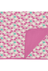Kickee Pants Print Toddler Blanket Tulip Scales