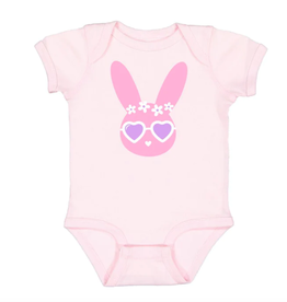 Sweet Wink Bunny Babe SS Bodysuit Ballet Pink