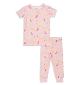 Magnetic Me Pink Not My First Rodeo Toddler 2PC PJ Set