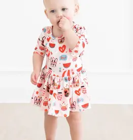 Mila & Rose Puppy Love Twirl Bodysuit