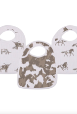 Newcastle Classics Forever A Cowboy Snap Bibs 3 Pack