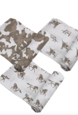 Newcastle Classics Forever A Cowboy 3 Pack Swaddles
