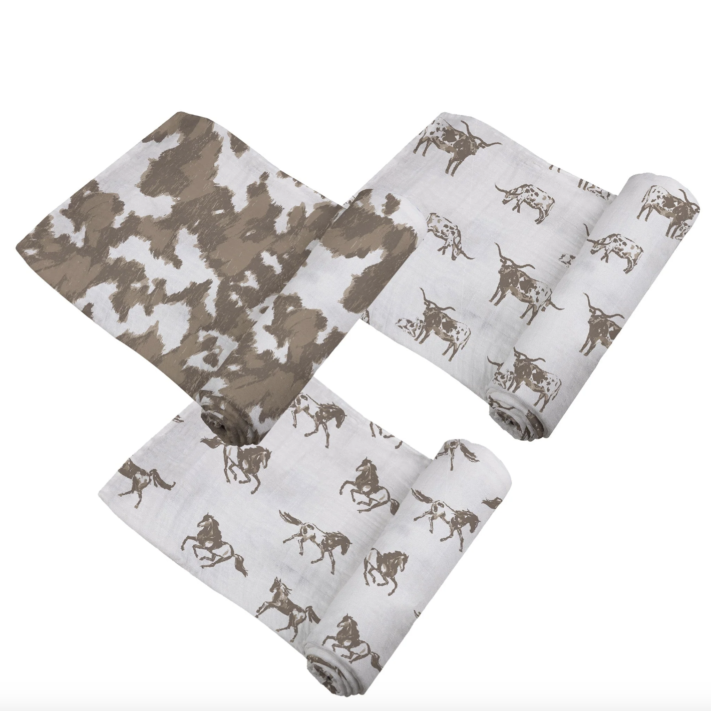 Newcastle Classics Forever A Cowboy 3 Pack Swaddles