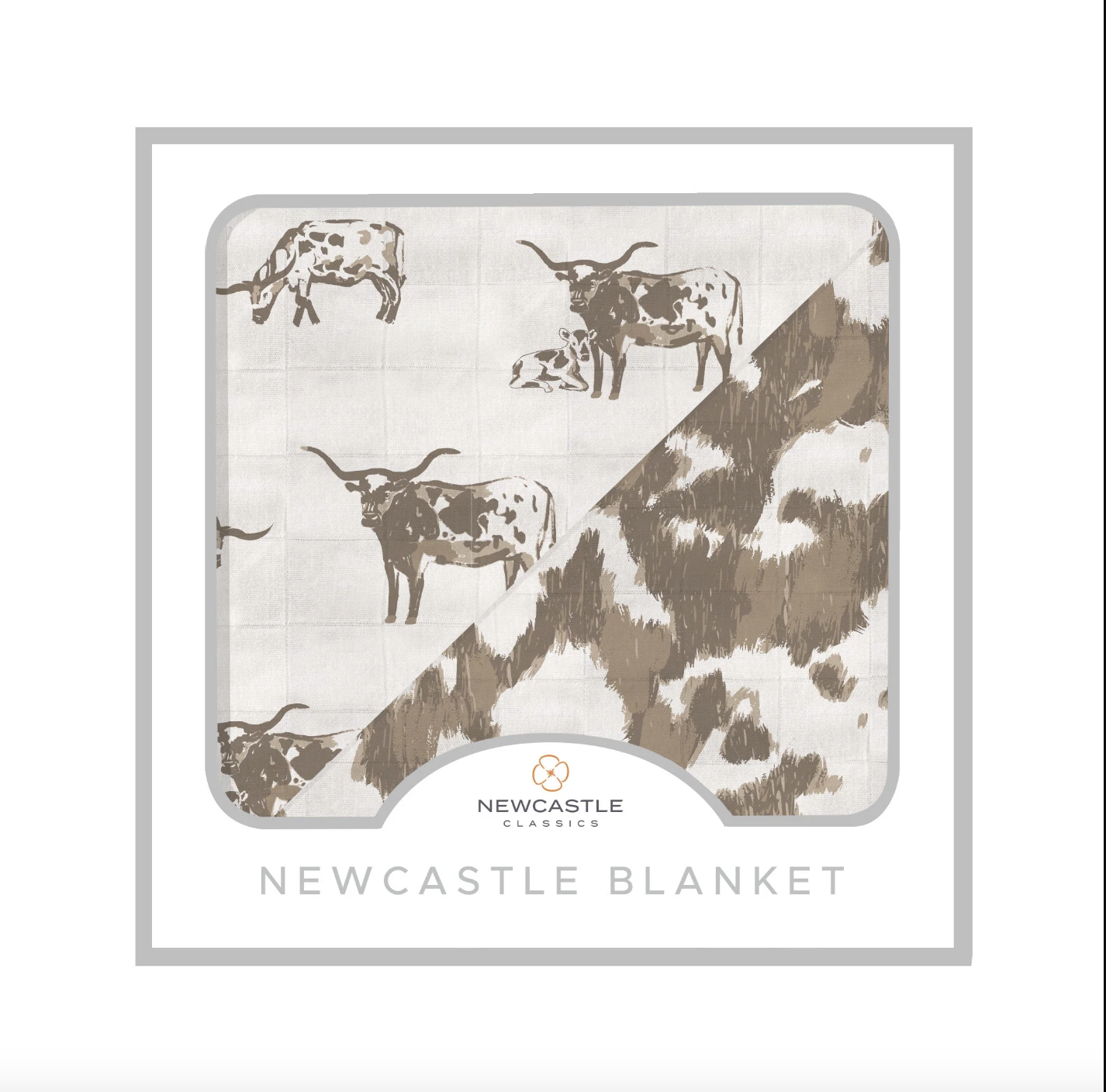 Newcastle Classics Yellowstone/Texas Longhorn Blanket