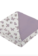 Newcastle Classics Winsome Butterflies and Orchid Lavender Blanket