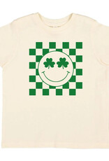 Sweet Wink Shamrock Smiley St. Patrick's Day Short Sleeve T-Shirt Natural