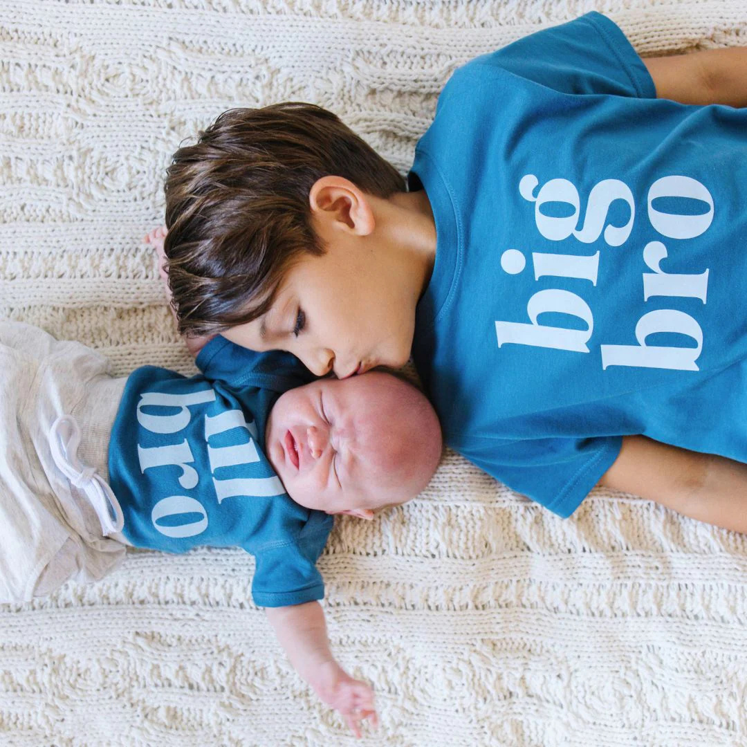 Sweet Wink Big Bro SS T-Shirt Indigo