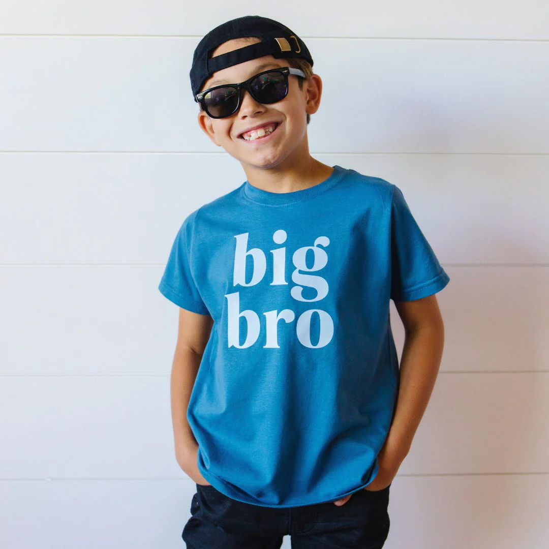 Sweet Wink Big Bro SS T-Shirt Indigo