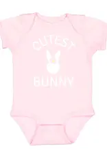 Sweet Wink Cutest Bunny SS Bodysuit Lt. Pink