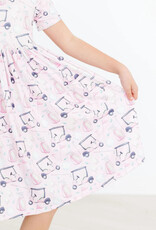 Mila & Rose Tee Time SS Pocket Twirl Dress