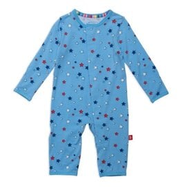 Magnetic  Me RED WHITE AND BLUETIFUL COVERALL