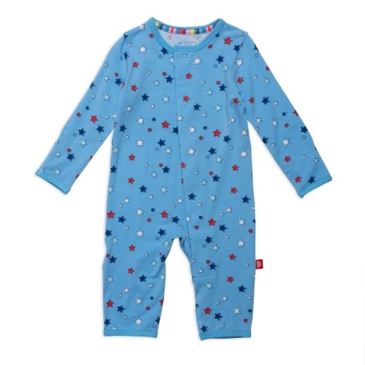 Magnetic Me RED WHITE AND BLUETIFUL COVERALL