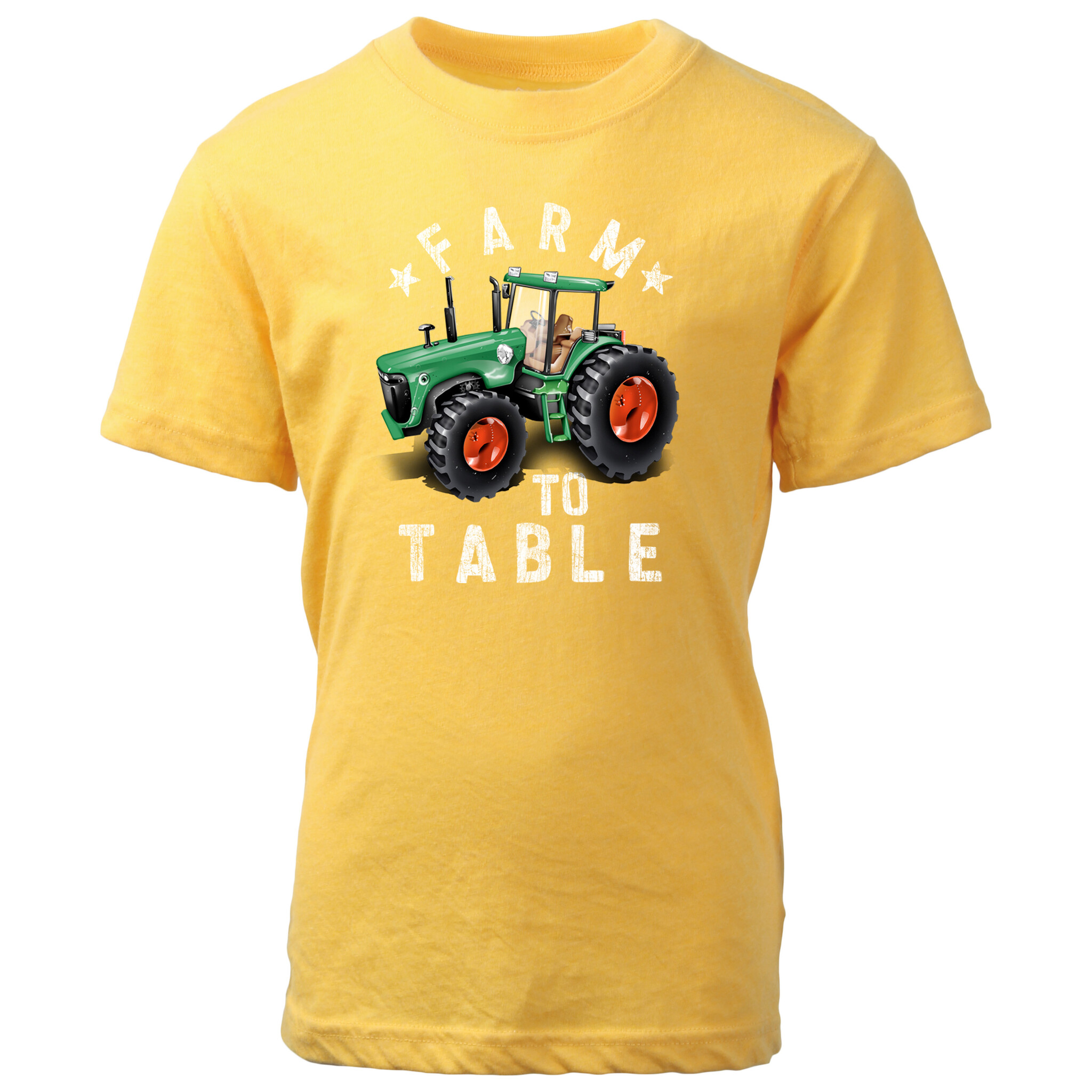 Wes And Willy Tractor SS Tee Bold Gold Blend