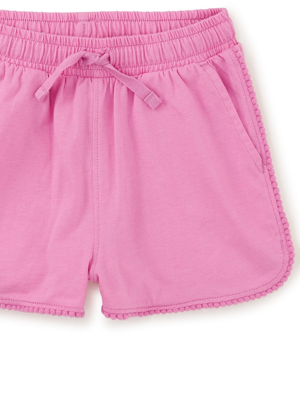 Tea Collection Pom-Pom Gym Shorts Perennial Pink