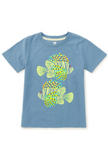 Tea Collection Lionfish Graphic Tee Coronet Blue