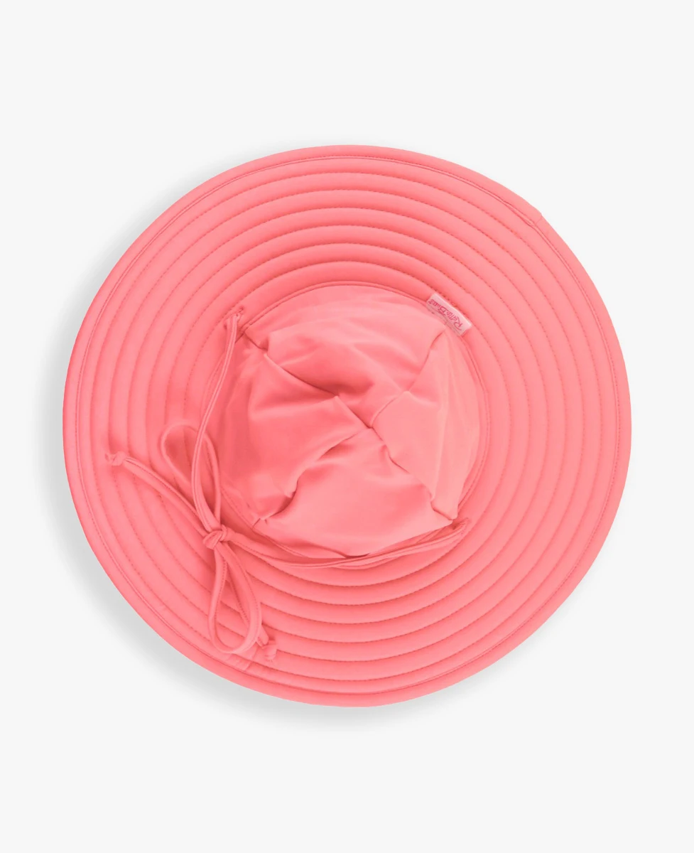 Ruffle Butts/Rugged Butts Bubblegum Pink Swim Hat