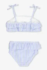 Ruffle Butts/Rugged Butts Bow Ruffle Bikini Periwinkle Blue Seersucker