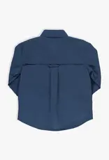 Ruffle Butts/Rugged Butts Navy Sun Protective Button Down Shirt