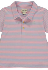 Me & Henry Starboard Pink/Lilac Stripe Polo