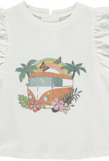 Vignette Sutton T-Shirt VW Bus Graphic White