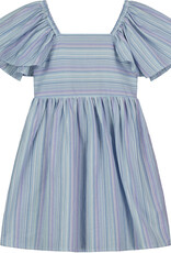 Vignette Hallie Dress Lavender Stripe