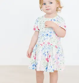 Mila & Rose Sunshine Meadows SS Twirl Bodysuit