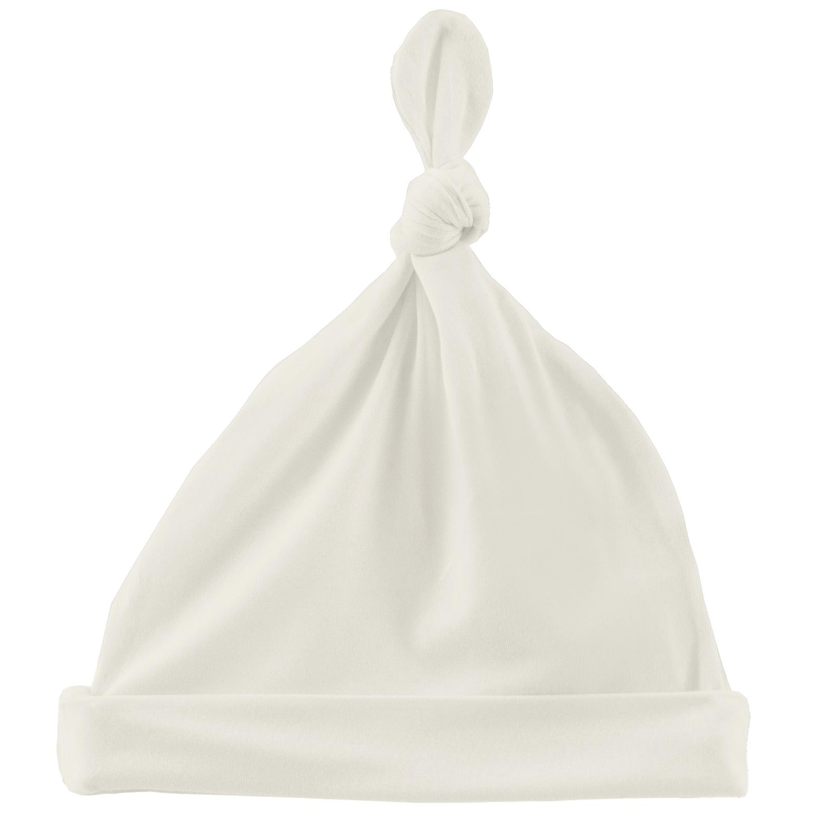 Kickee Pants Knot Hat Natural Preemie Hat