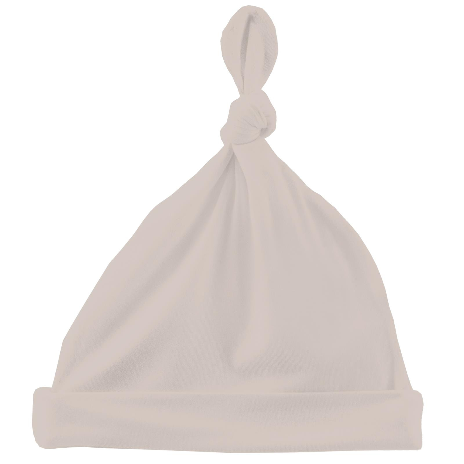 Kickee Pants Knot Hat Latte Preemie Hat