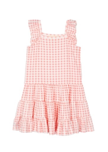 Mabel and Honey | Isobella and Chloe Waffle Berry Dress