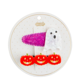 Mud Pie Ghost Halloween Hair Clips