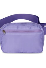 iscream Lavender Nylon Belt Bag