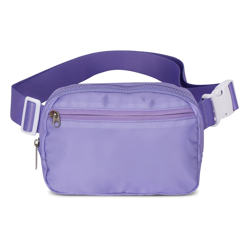 iscream Lavender Nylon Belt Bag