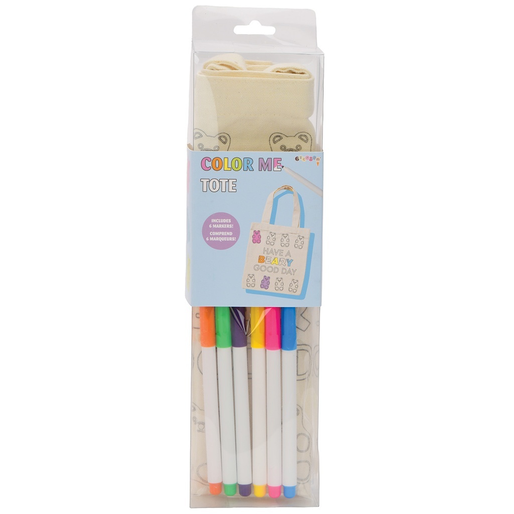 iscream Beary Good Day Color Me Tote