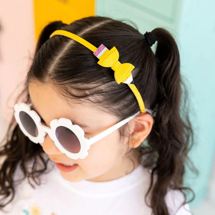 Sweet Wink Pencil Bow Headband