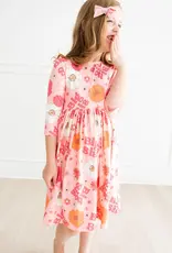 Mila & Rose Big Sis Floral Twirl Dress