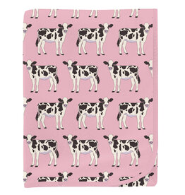 Kickee Pants Print Swaddling Blanket Cake Pop Cows