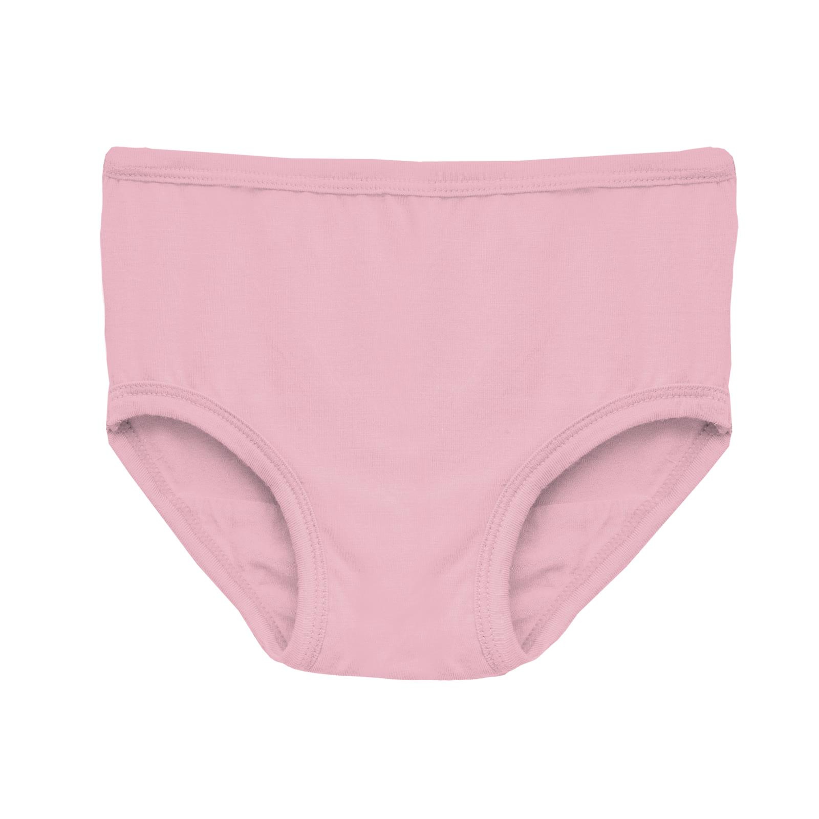 Kickee Pants Print Girl's Underwear Set of 3 Shrinking Violet XOXO, Cake Pop & Cake Pop Gingham