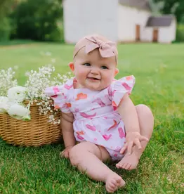 Ollie Jay Emmy Baby Romper in Cowgirl
