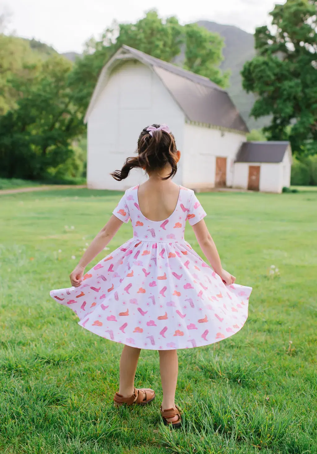 Ollie Jay Classic Twirl Dress in Cowgirl