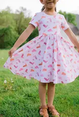 Ollie Jay Classic Twirl Dress in Cowgirl