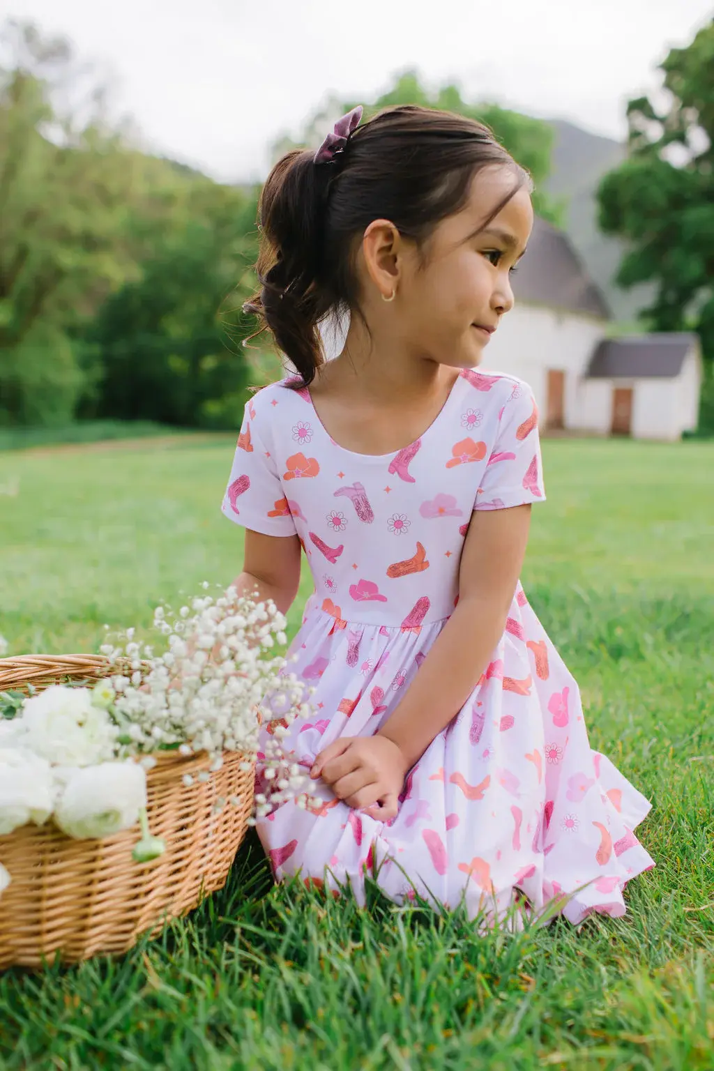 Ollie Jay Classic Twirl Dress in Cowgirl