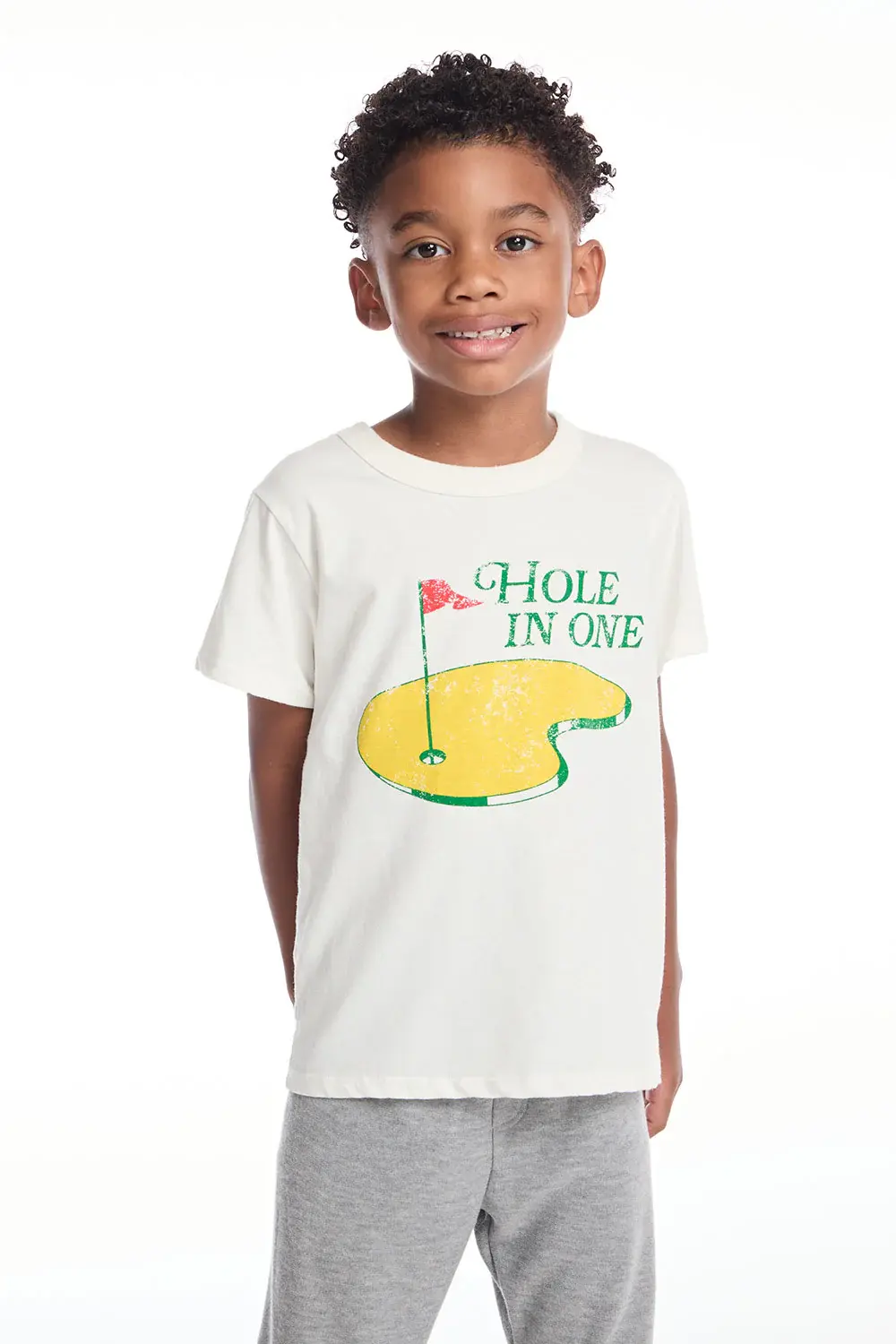 Chaser Starry White Hole in One Vintage Jersey T-Shirt