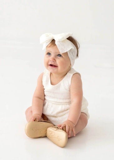 Mabel and Honey | Isobella and Chloe Cotton Cloud Romper