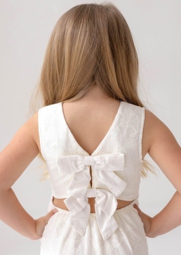 Mabel and Honey | Isobella and Chloe Cotton Cloud Dress