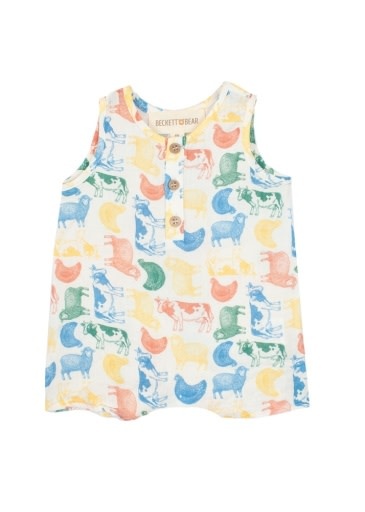 Mabel and Honey | Isobella and Chloe Barnyard Babe Romper