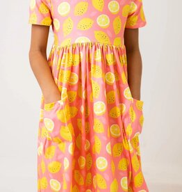 Mila & Rose Lemon Squeezy SS Pocket Twirl Dress